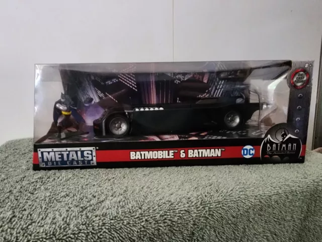 Batman: The Animated Series Batmobile 1:24 Scale Die-Cast Metal