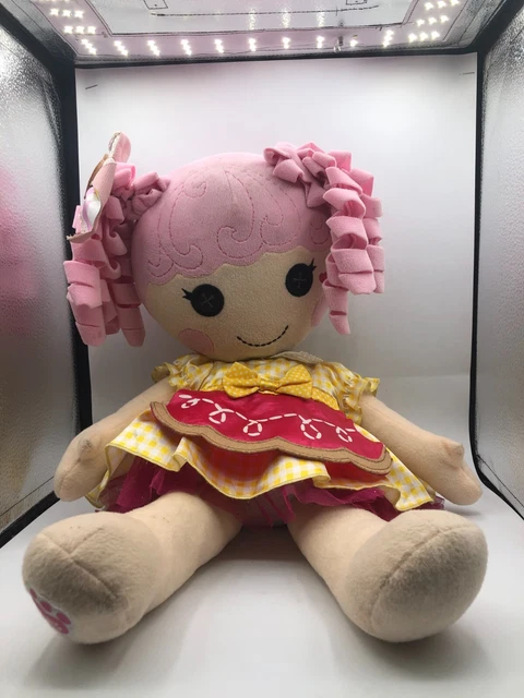 Official Build A Bear BAB Lalaloopsy Girl Plush Soft Stuffed Toy Animal Doll