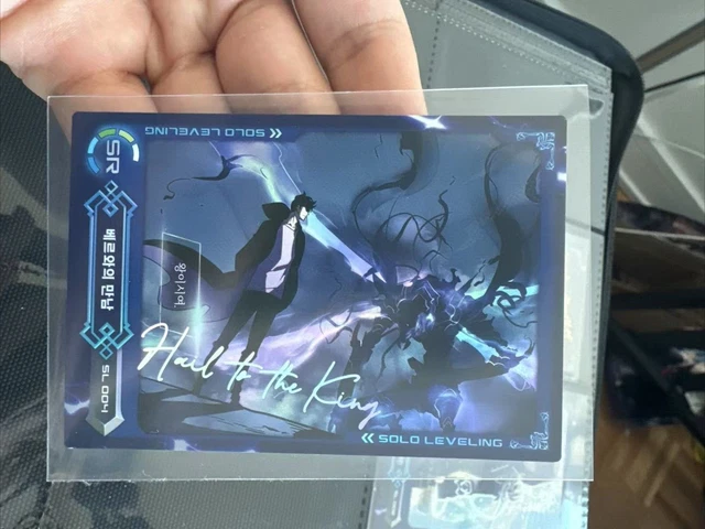 [SOLO LEVELING] Solo Leveling Card korean ver. SR SL004 signature US ...