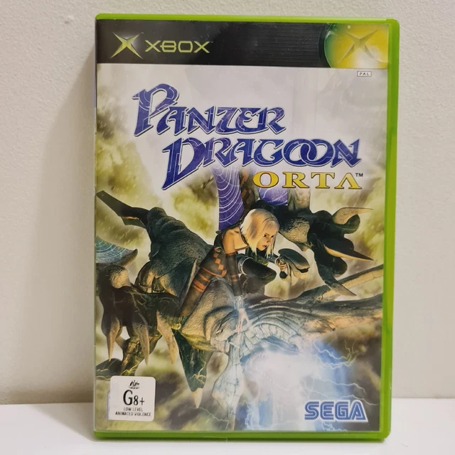 PANZER DRAGOON ORTA Xbox Original Manual Tested Working