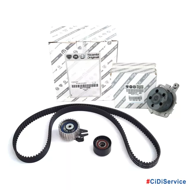 Kit Distribuzione + Pompa Acqua Originale Alfa Romeo 4C Giulietta Lancia 1.8 TBi