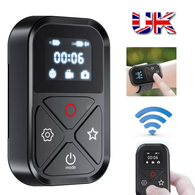 Wireless Smart Remote Wifi Bluetooth Remote Control for GoPro Hero 10 9 8 iPhone