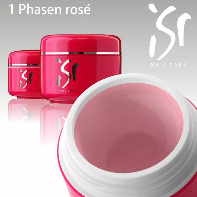 5 ml ISR UV Gel 1 Phasen Rose´ Rosa-Klar mittelviskos keine Hitzeentwicklung