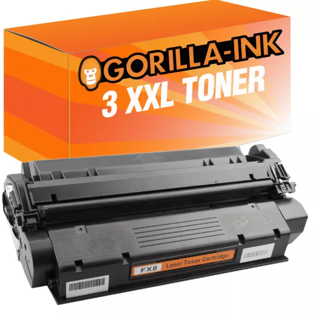 3x Toner XXL für Canon FX-8 FX 8 FX8 D340 L170 L380 L380S L390 L400 320 340 510