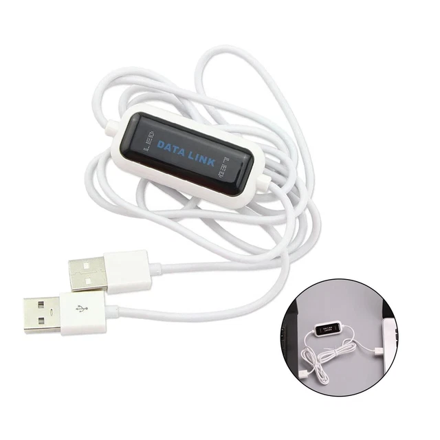 High Speed USB Pc to Pc Online Share Sync Link Net Direct Data File Transfer AUS 2