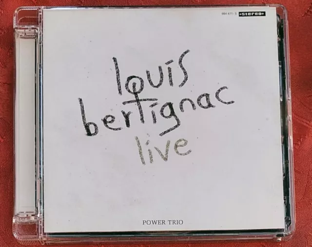 Double Cd Super Jewel Box Louis Bertignac Live Trio Power 27 Titres Polydor 2006