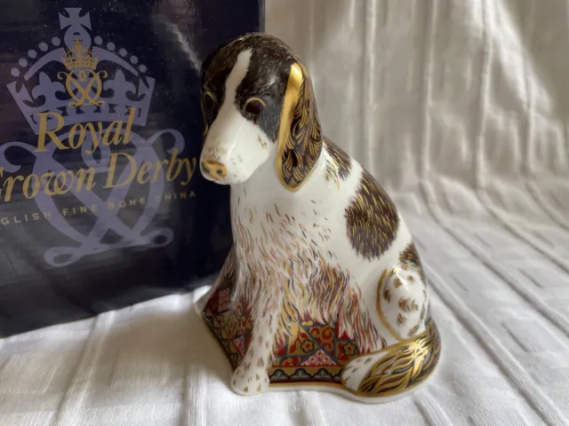Royal Crown Derby Paperweight - Molly-Dog Guild Exclusive - Boxed REDUCED