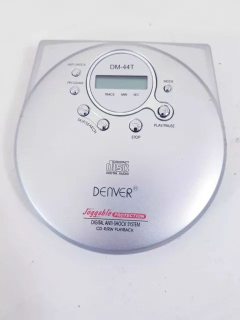 DENVER DM-44T PORTABLE CD Personal Player Retro Joggable Digital(Parts  only) £12.95 - PicClick UK