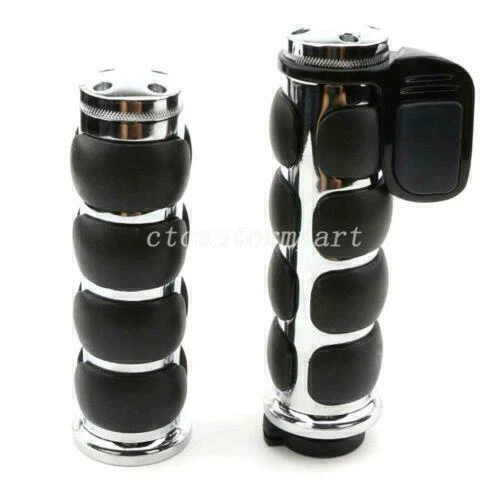 1" Handlebar Hand Grips For Harley Sportster XL1200 XL883 XLH  Hugger Custom