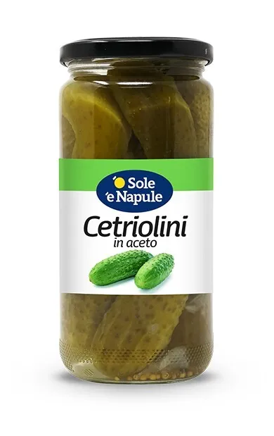 Cetriolini In Aceto Gr.500 'O Sole 'E Napule