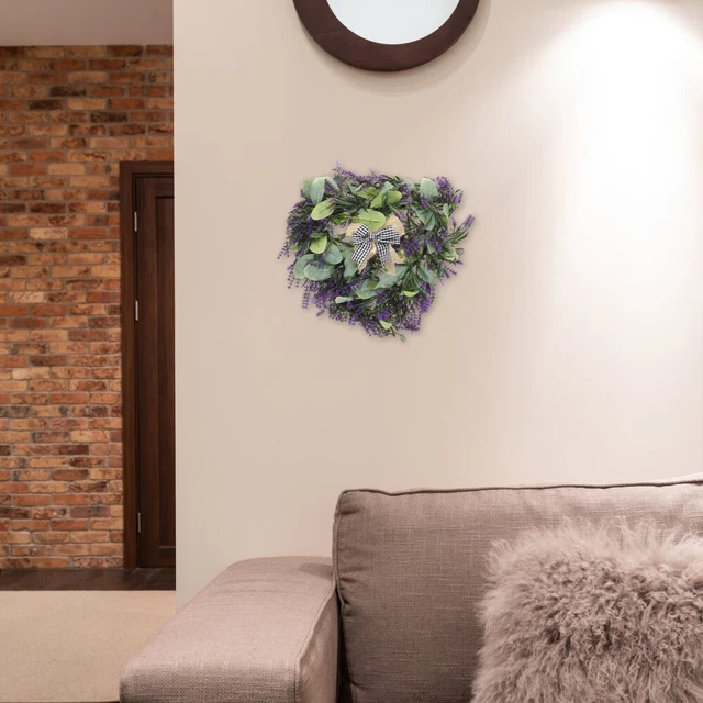 Premium Decorative Widely- Vivid Lasting Simulation Leaf Wreath Gift Option