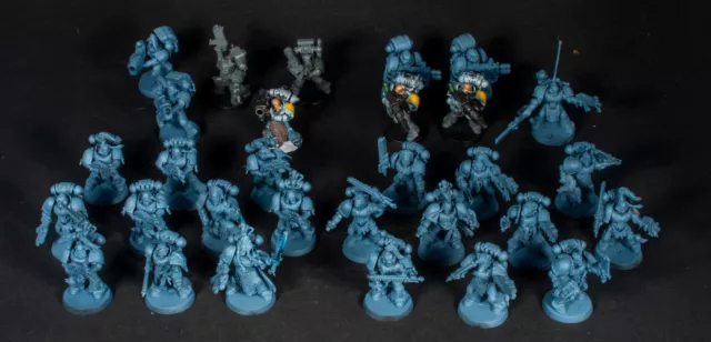 Warhammer 40k Space Wolves First Born army plus Forgeworld Terminators