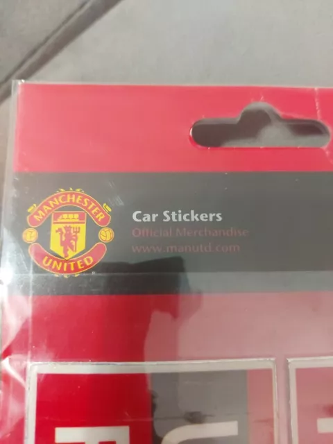 Manchester United Football Car Stickers Man Utd Team 3