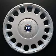 Set Di 4 Copricerchi 15" Logo Blu Fiat Multipla - Coppe Borchie Copri Ruota 738