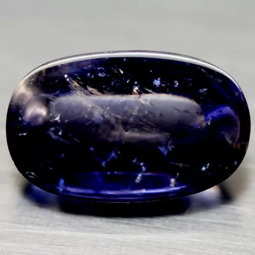 Iolite cordièrite en cabochon rectangulaire de 4Cts 3