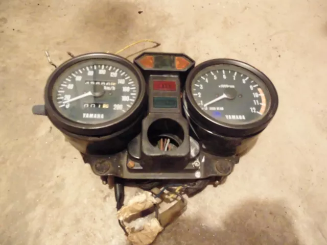 YAMAHA XS 250 360 400 2A2 Tacho Tachometer-Instrument Cockpit Speedo-instrument