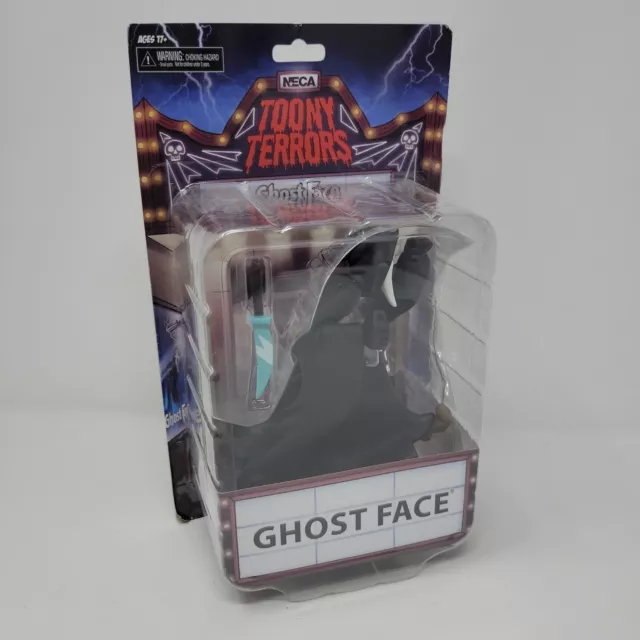 NECA Toony Terrors Scream Ghostface 6 inch Action Figure HORROR NEW
