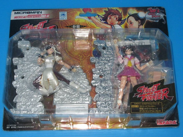 Anonymous Free   Shipping Street Fighter Microman Figure   Chun Li (White Ver.