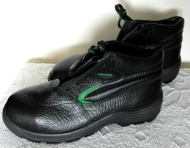 SCARPE PANTER SCARPE punta in acciaio Atlantis Link S1 nere 257