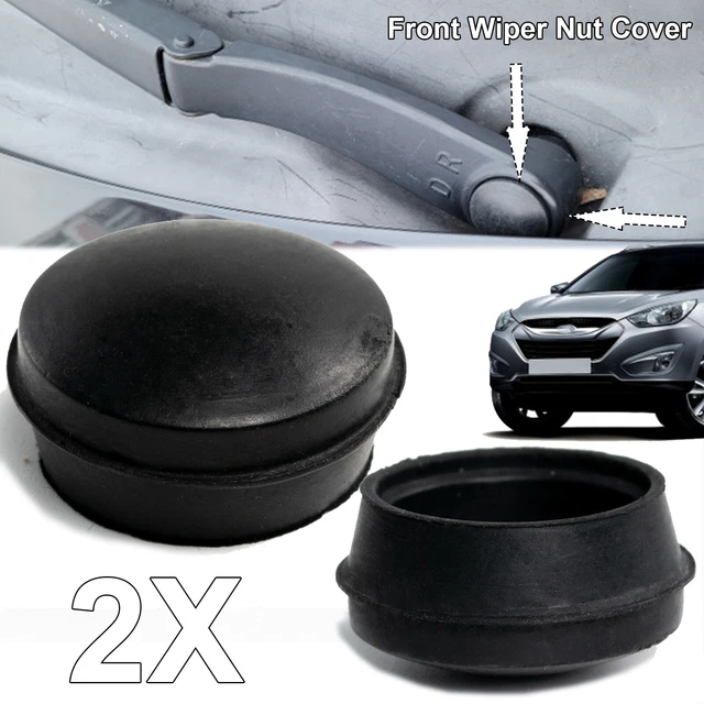 ABSOPRO Heckscheiben Wischerarm Abdeckkappe Für Ford Fiesta 2008-2018 - Schwarz