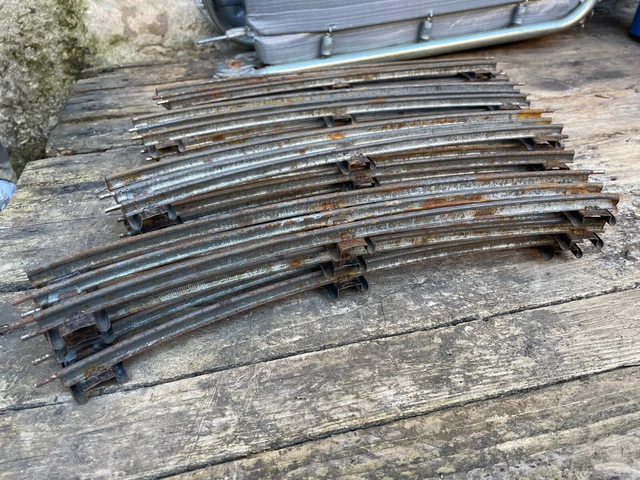 Lot De Rails JEP échelle O - Courbes Et Droits - Troisième Rail - Fabrication Française