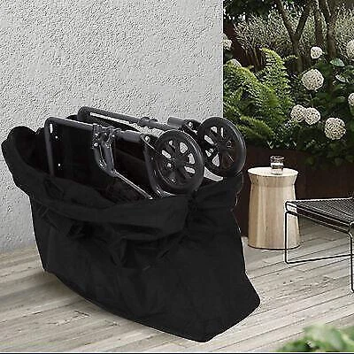 Bolsa de viaje plegable portátil impermeable para silla de ruedas silla de transporte