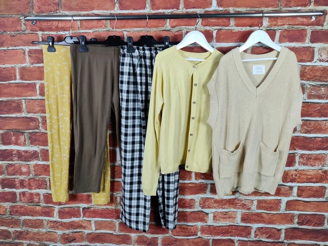 Pacchetto Ragazze Età 10-12 Anni Zara Next Ecc Pantaloni Cardigan Serbatoio 152Cm