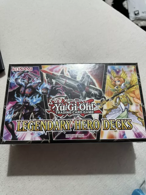 Yu-Gi-Oh!-Box: Legendary Hero Decks - Englisch / English Edition - Neu & OVP