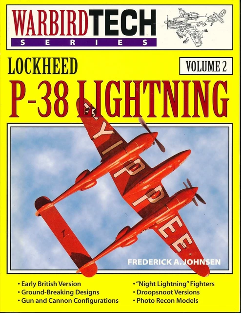 LOCKHEED P-38 LIGHTNING (Warbird Tech Series 2) - New Copy £27.99 ...