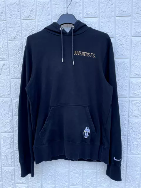 Juventus Nike Hoodie Felpa Con Cappuccio Finale Champions Rara in cotone mens S