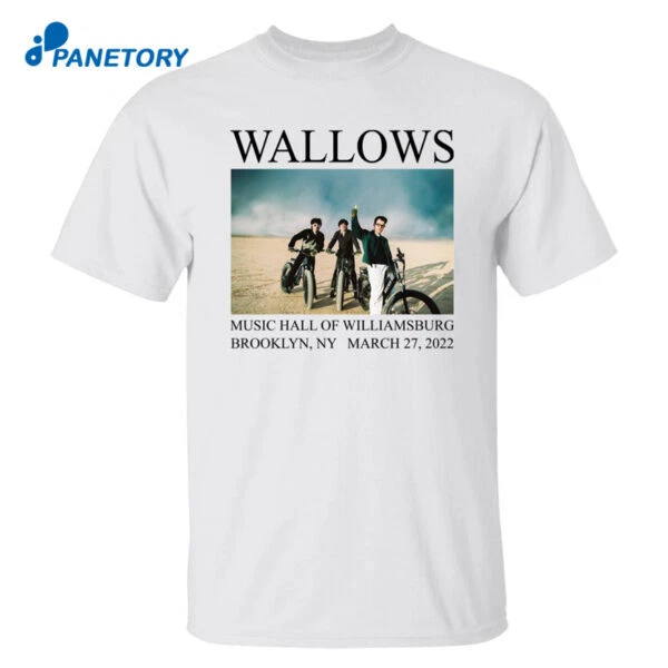 JINGYAN T-Shirt Wallows Band - Maglietta Uomo/Donna Con Stampa Del Gruppo Musicale, Maniche Corte, Donna_13432