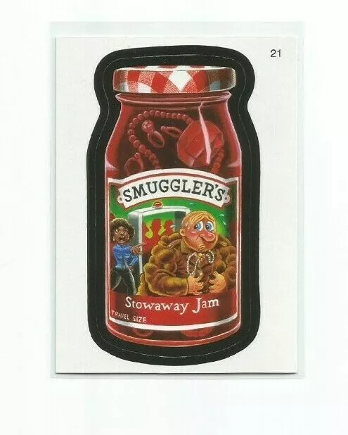 Smuggler's Stowaway Jam  2010 Topps Wacky Packages Stickers #21