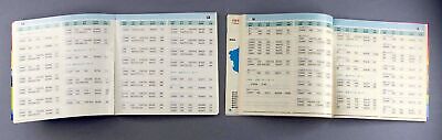China Eastern Airline Timetables X 10 -  1996 1998 2001 2005 2005/06 2007 2010 3