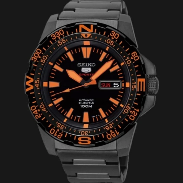 SEIKO 5 SPORTS Monster Orange Automatic Men Watch SRP483J1 SRP483J Japan Made 417.33 PicClick