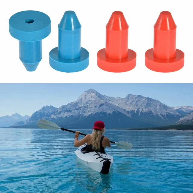PUSHIN KAYAK DRAIN Plugs Canoe Drain Holes Stoppers for Fishing Boats