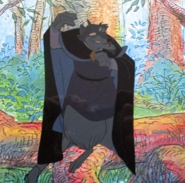 SECRET OF NIMH 1982 JENNER rat mouse DON BLUTH Original animation Production CEL