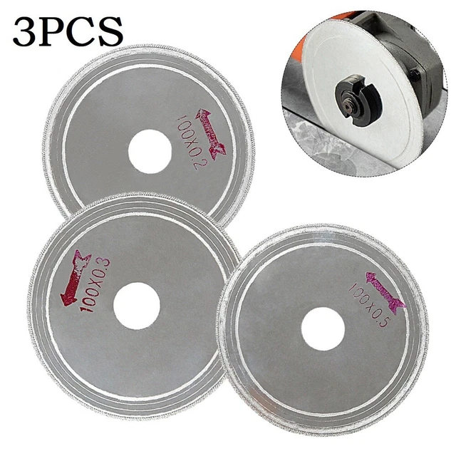 3 pz strumenti disco Arbor per pietra pietra pietra di vetro calda pratica