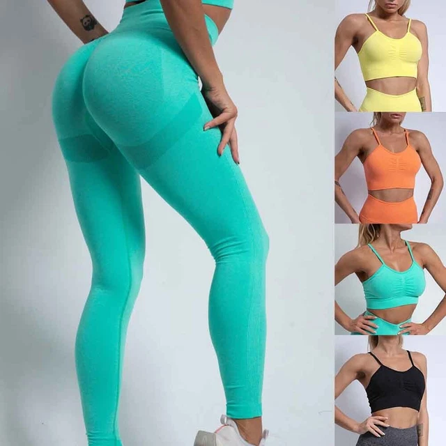 Tute da allenamento donna vita alta pantaloni maniche lunghe leggings traspiranti