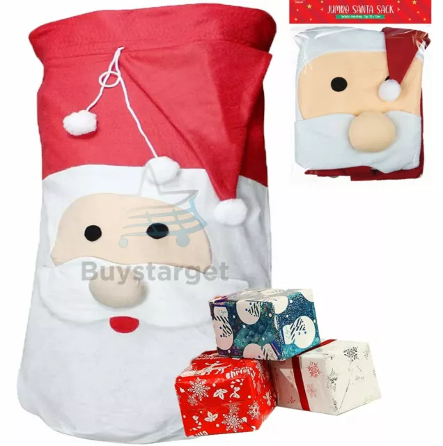 🎅Giant Santa Sack Jumbo Christmas Bag Extra Large Gift Present Xmas Stocking UK