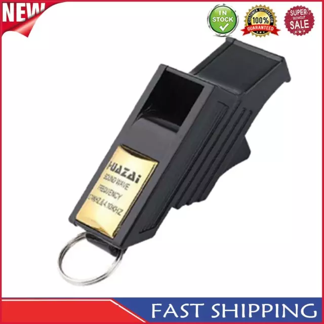 Professional Referee Training Football Sports Teacher Whistle (Black Gold)