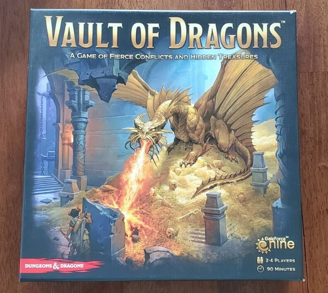 DUNGEONS & DRAGONS Vault of Dragons Board Game Gale Force Nine Sorted