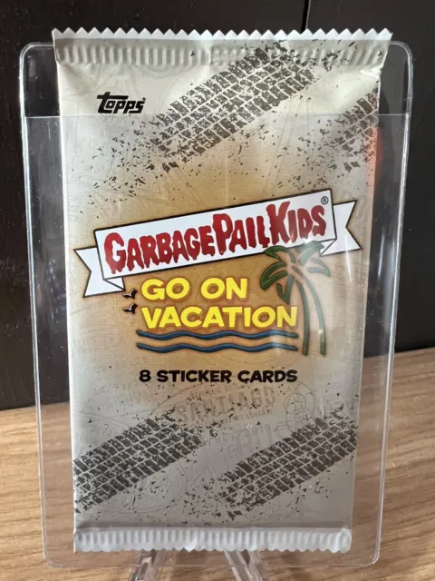 2023 Topps Garbage Pail Kids GO ON VACATION Factory Sealed Pack (8 Cards)