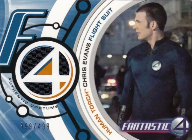 Fantastic Four Movie - FF002 Human Torch Flight Suit Costume Card 399/499