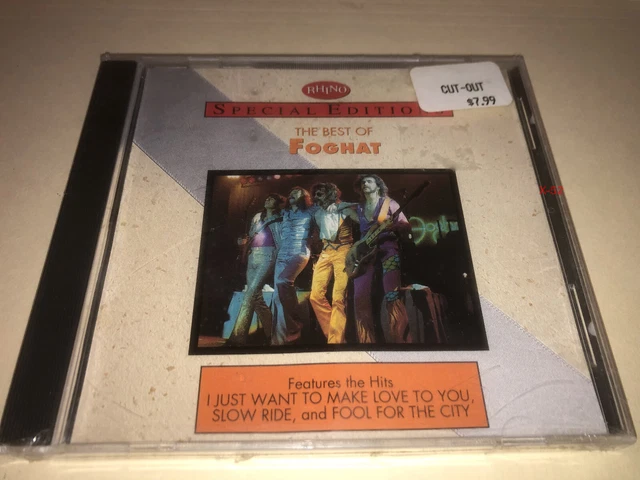 Best of Foghat CD Rhino Speicla Edition hits Slow Ride Fool for the City