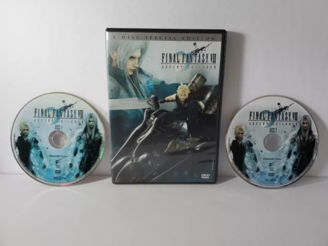 Final Fantasy VII - Advent Children Two-Disc Special Edition DVD VIDEO Used