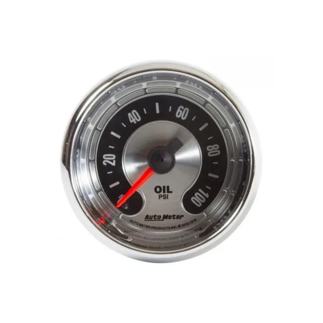 Autometer Muscle 2-1/16" Oil Pressure Gauge 0-100PSI Mechanical