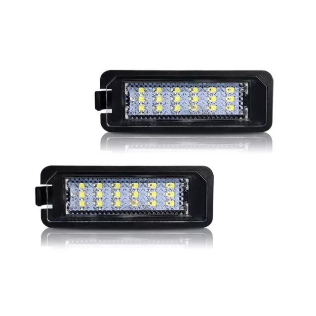 2 x LED Kennzeichenbeleuchtung für VW Polo 9N 9N3 2001-2009 *5050