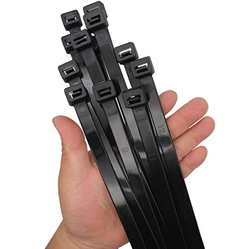 Long Zip Ties 24 inch, Extra Wide Large Zip Ties Heavy Duty with 250 lbs, Lon...