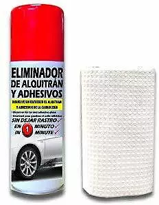 Spray Eliminador De Alquitrán Y Adhesivos + Bayeta 520 Cc.