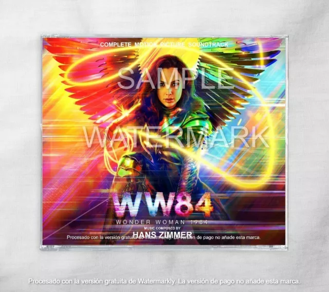 Wonder Woman 1984 Complete Score 4CD Hans Zimmer
